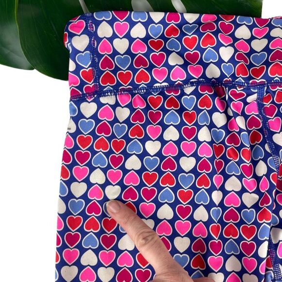 GapFit Girls Heart Print Leggings - Picture 7 of 9